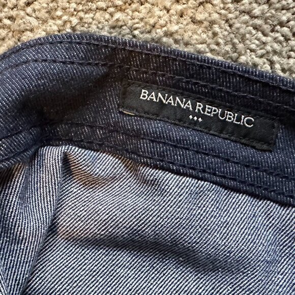 Banana Republic Denim Cargo Pants Mens 32*30 - Picture 5 of 5